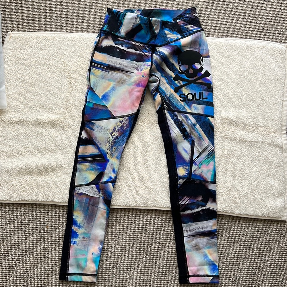 SOULCYCLE performance  cropped leggings Size small